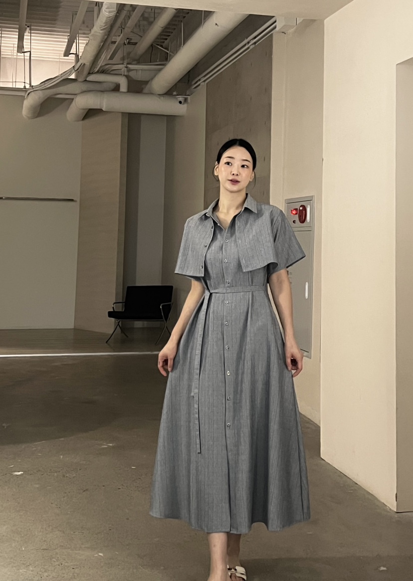 VERNI韓國直郵㊣女裝新品25春夏人氣推薦熱賣休閑時尚連衣裙VERNI連衣裙