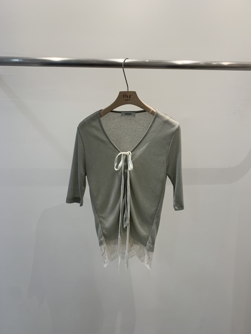 MURMUR直郵韓國代購㊣女裝新品人氣推薦熱賣休閑時尚25春夏T恤MURMURT恤圖色2
