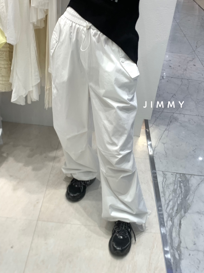 JIMMY韓國直郵㊣女裝新款推薦人氣25春夏休閑熱賣時尚褲子JIMMY/REMAKE褲子圖色2