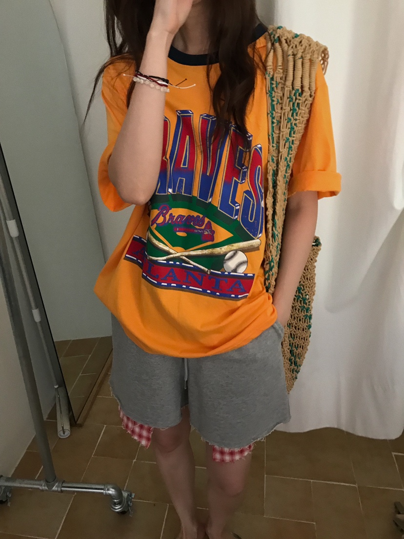 CAMEL-P(此品牌名稱會遭售假投訴,建議淘寶店鋪商品名稱中不要使用)韓國直郵㊣女裝新品時尚T恤Came_l 家T恤