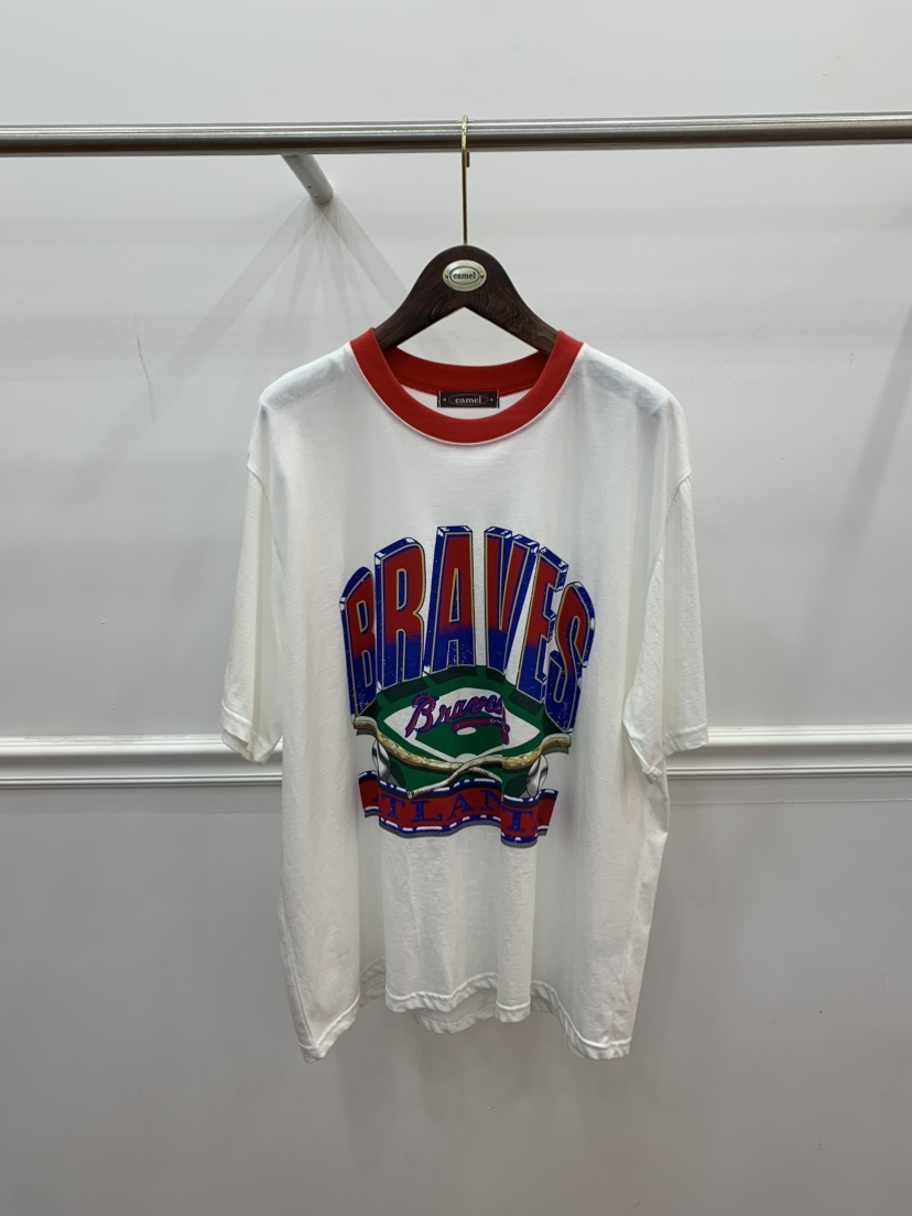 CAMEL-P(此品牌名稱會遭售假投訴,建議淘寶店鋪商品名稱中不要使用)韓國直郵㊣女裝新品時尚T恤Came_l 家T恤圖色3