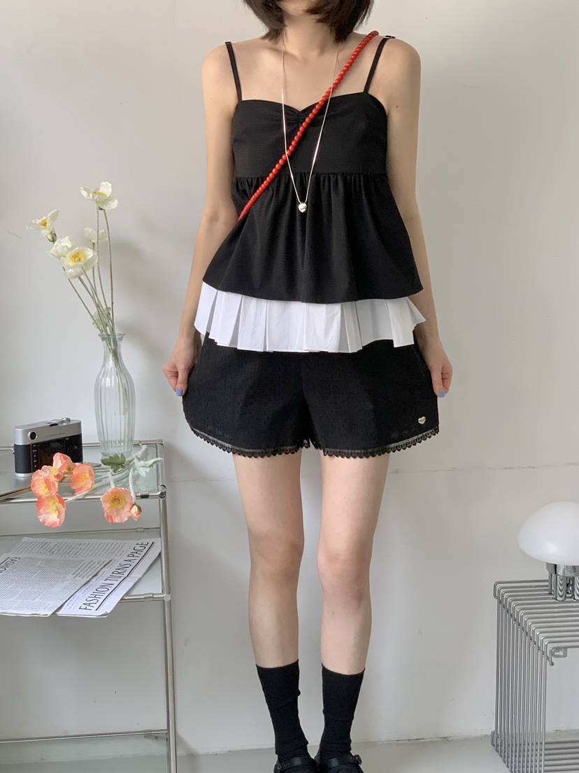 BEFORE SUNRISE直郵韓國代購㊣女裝新品人氣熱賣25春夏吊帶背心BEFORE SUNRISE吊帶/背心