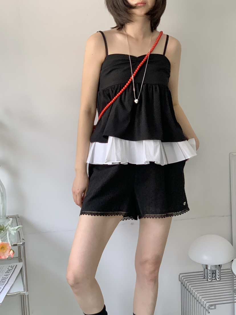 BEFORE SUNRISE直郵韓國代購㊣女裝新品人氣熱賣25春夏吊帶背心BEFORE SUNRISE吊帶/背心