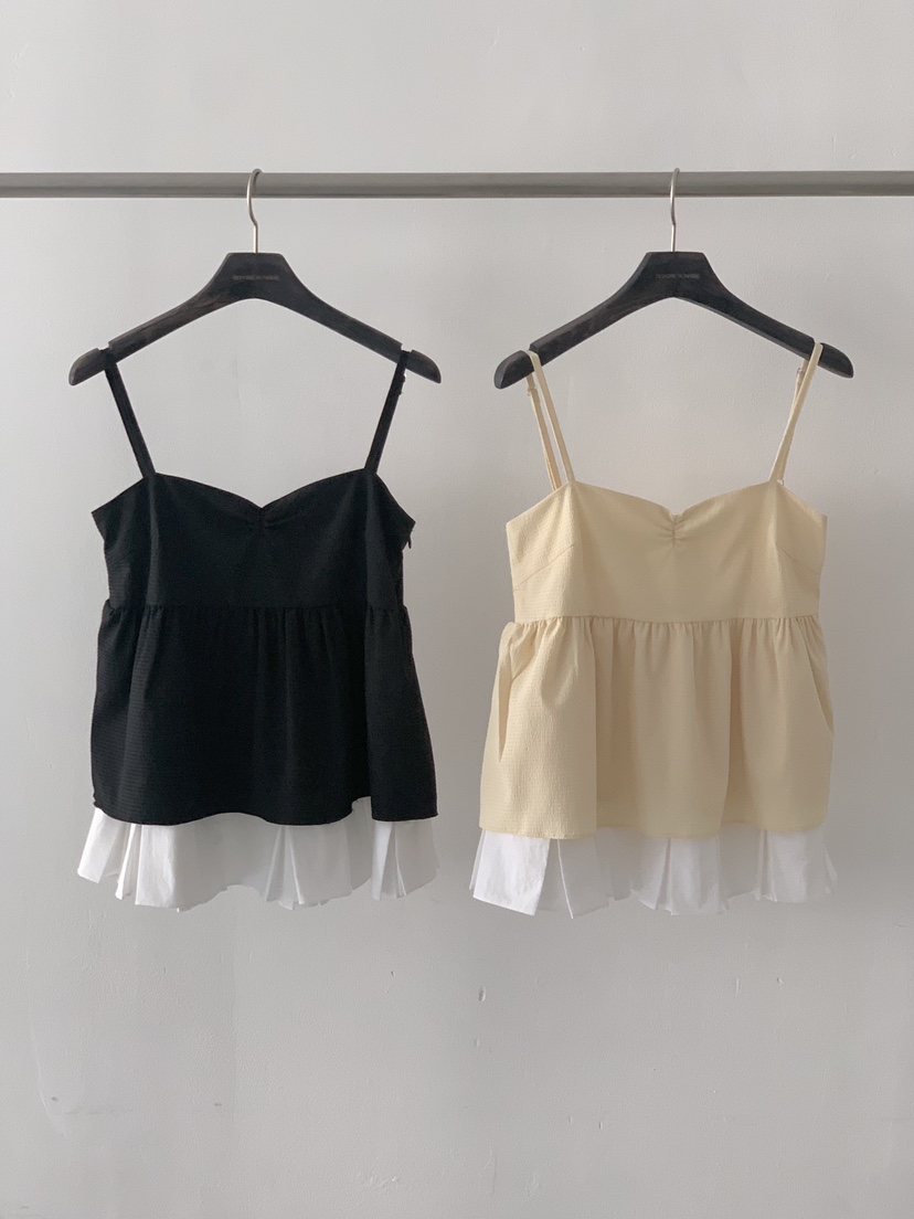 BEFORE SUNRISE直郵韓國代購㊣女裝新品人氣熱賣25春夏吊帶背心BEFORE SUNRISE吊帶/背心