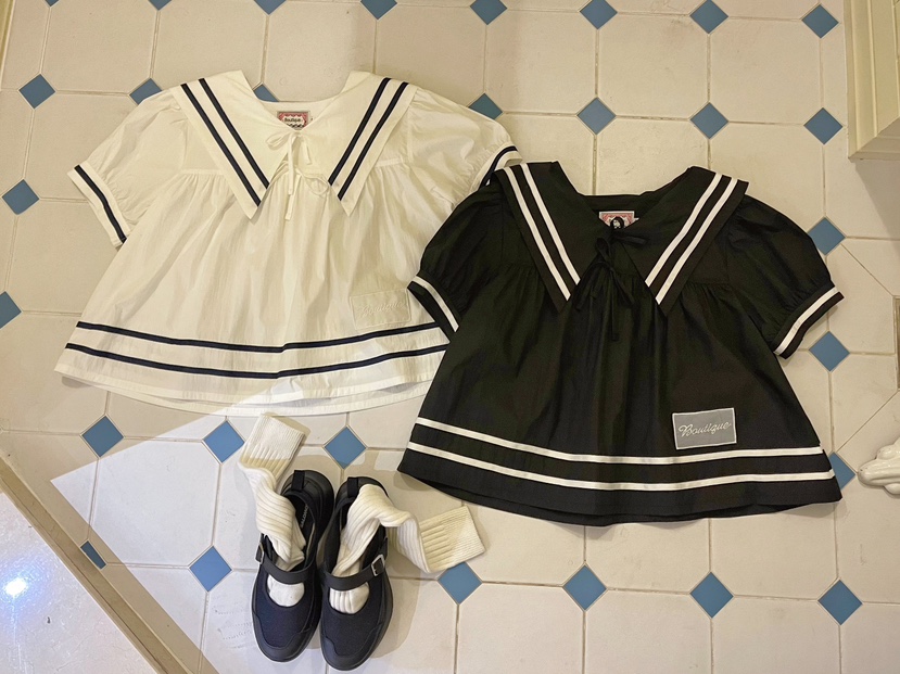 BOUTIQUE-L韓國直郵㊣東大門實拍女裝新品25春夏襯衫蕾絲衫BOUTIQUE-L襯衫/蕾絲衫