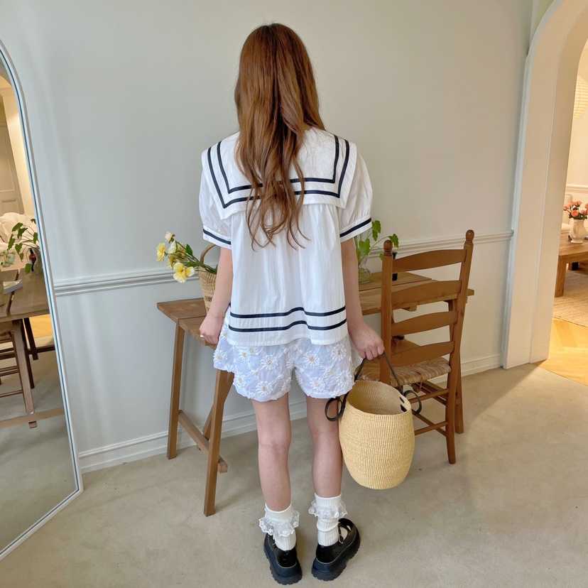 BOUTIQUE-L韓國直郵㊣東大門實拍女裝新品25春夏襯衫蕾絲衫BOUTIQUE-L襯衫/蕾絲衫