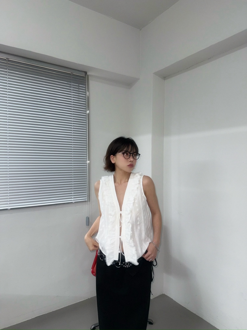 AWESOMESAUCE韓國直郵㊣女裝新品25春夏推薦休閑人氣吊帶背心AWESOME SAUCE吊帶/背心