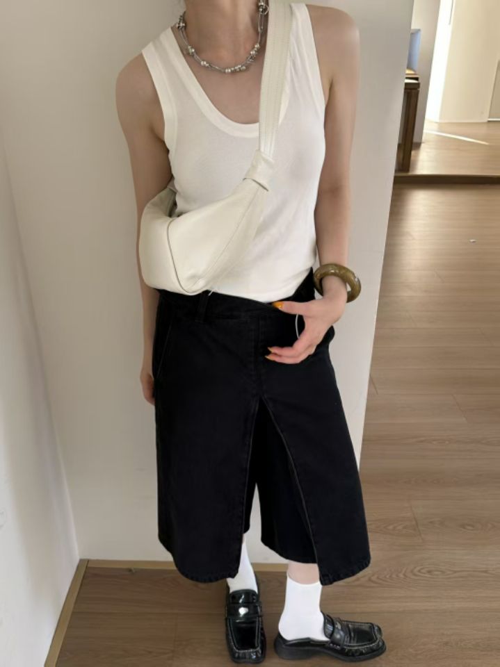 TROUVAILLE直郵韓國代購㊣女裝新品人氣休閑單肩斜跨包牛皮TROUVAILLE單肩/斜跨包