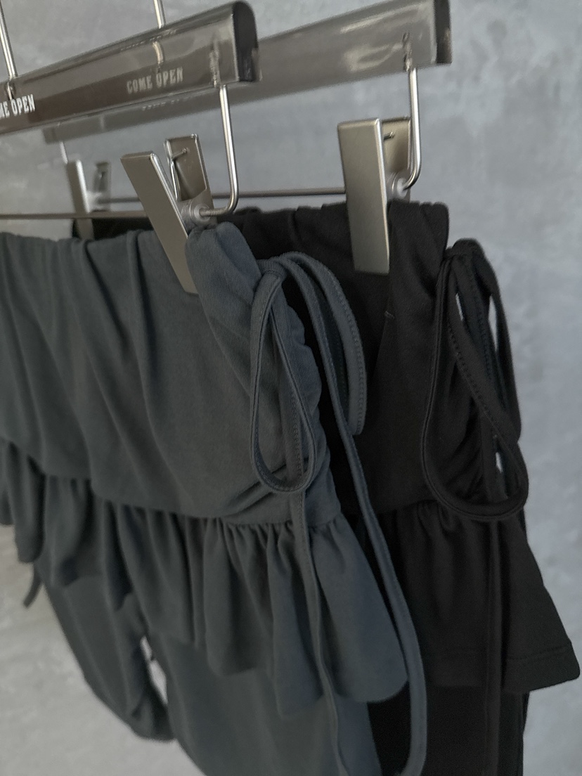 COME OPEN韓國㊣直郵東大門代購女裝新品時尚短褲短款褶皺COMP-(COME OPEN)短褲