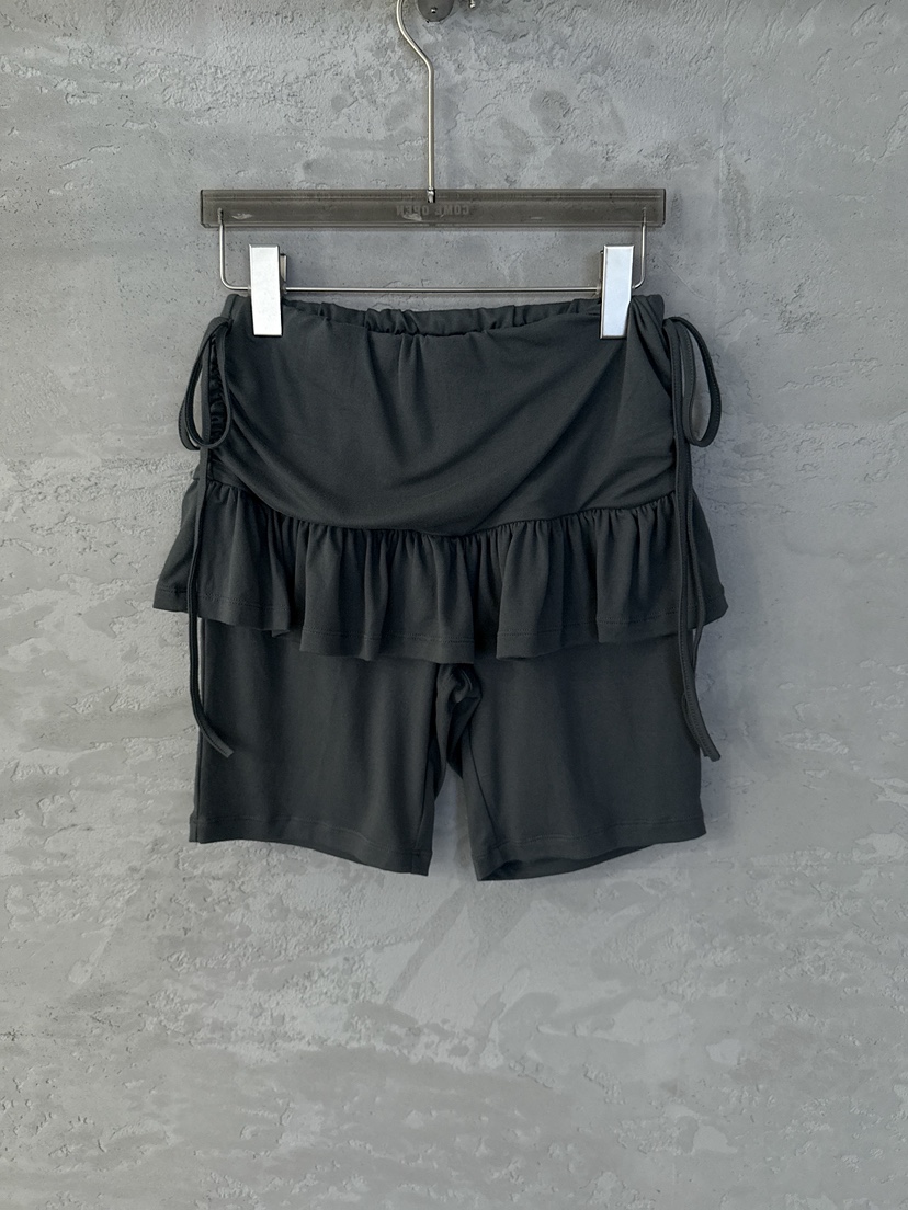 COME OPEN韓國㊣直郵東大門代購女裝新品時尚短褲短款褶皺COMP-(COME OPEN)短褲