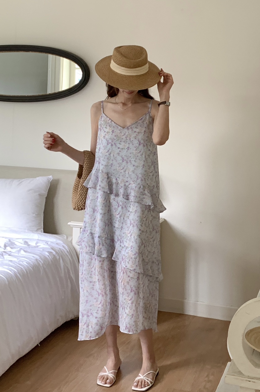 RE:FRESH-L韓國㊣直郵東大門代購女裝新品推薦人氣休閑連衣裙RE:FRESH連衣裙