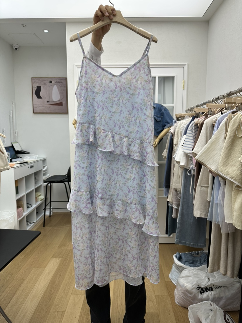 RE:FRESH-L韓國㊣直郵東大門代購女裝新品推薦人氣休閑連衣裙RE:FRESH連衣裙
