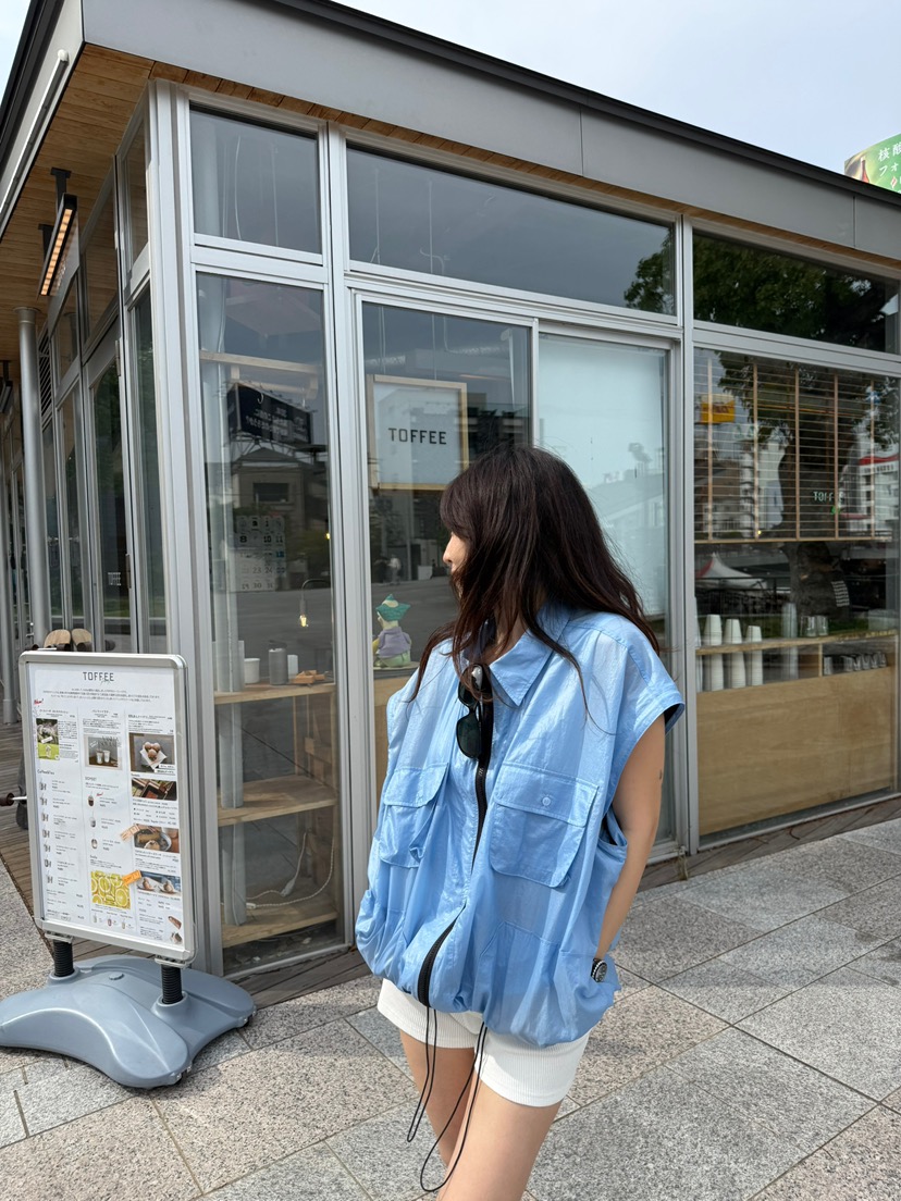 SOLAR韓國直郵㊣女裝新款休閑推薦人氣25春夏時尚夾克可拆卸SOLAR夾克
