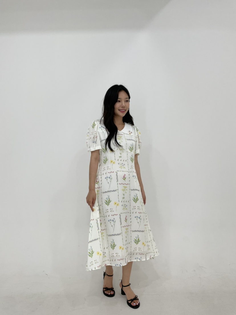ANNA VERRY-P韓國直郵㊣東大門實拍女裝新品休閑25春夏連衣裙ANNA VERRY/BELIEVE連衣裙