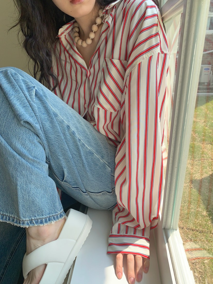 JKICHI韓國㊣直郵東大門代購女裝新品時尚推薦熱賣襯衫蕾絲衫JKICHI襯衫/蕾絲衫