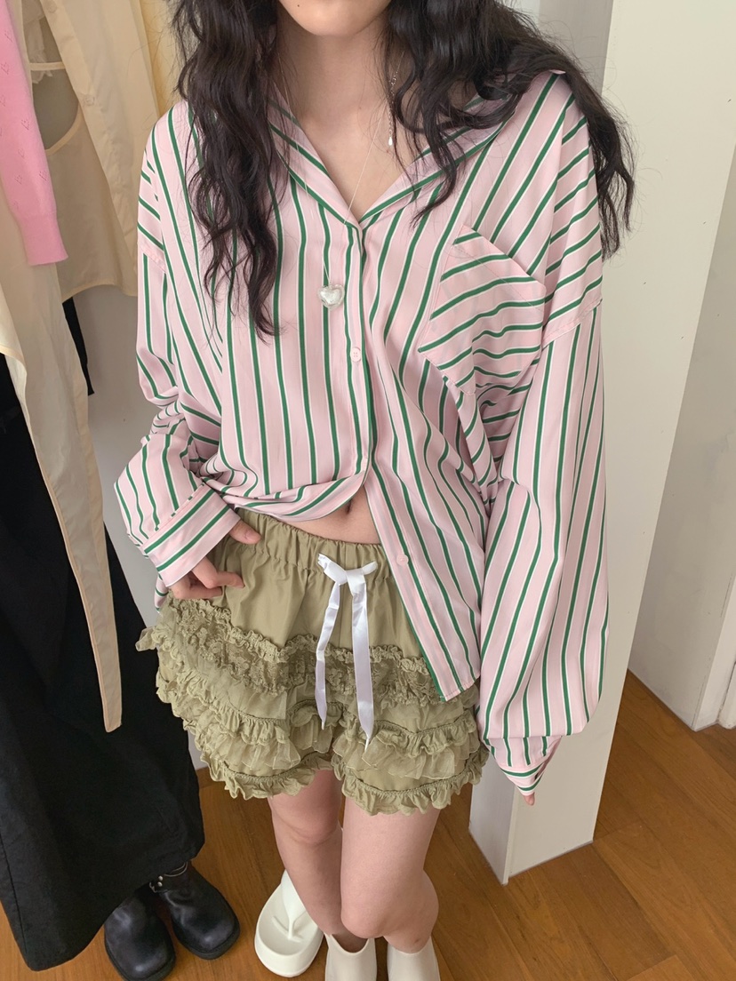 JKICHI韓國㊣直郵東大門代購女裝新品時尚推薦熱賣襯衫蕾絲衫JKICHI襯衫/蕾絲衫