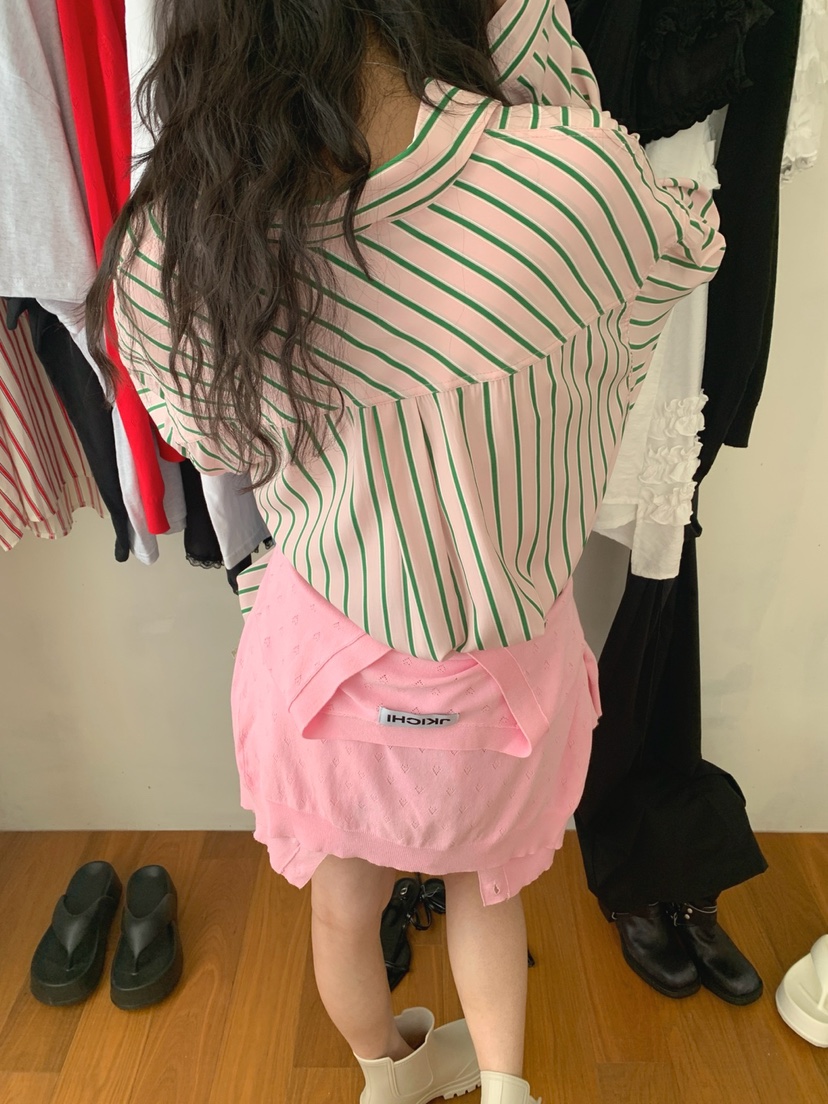 JKICHI韓國㊣直郵東大門代購女裝新品時尚推薦熱賣襯衫蕾絲衫JKICHI襯衫/蕾絲衫