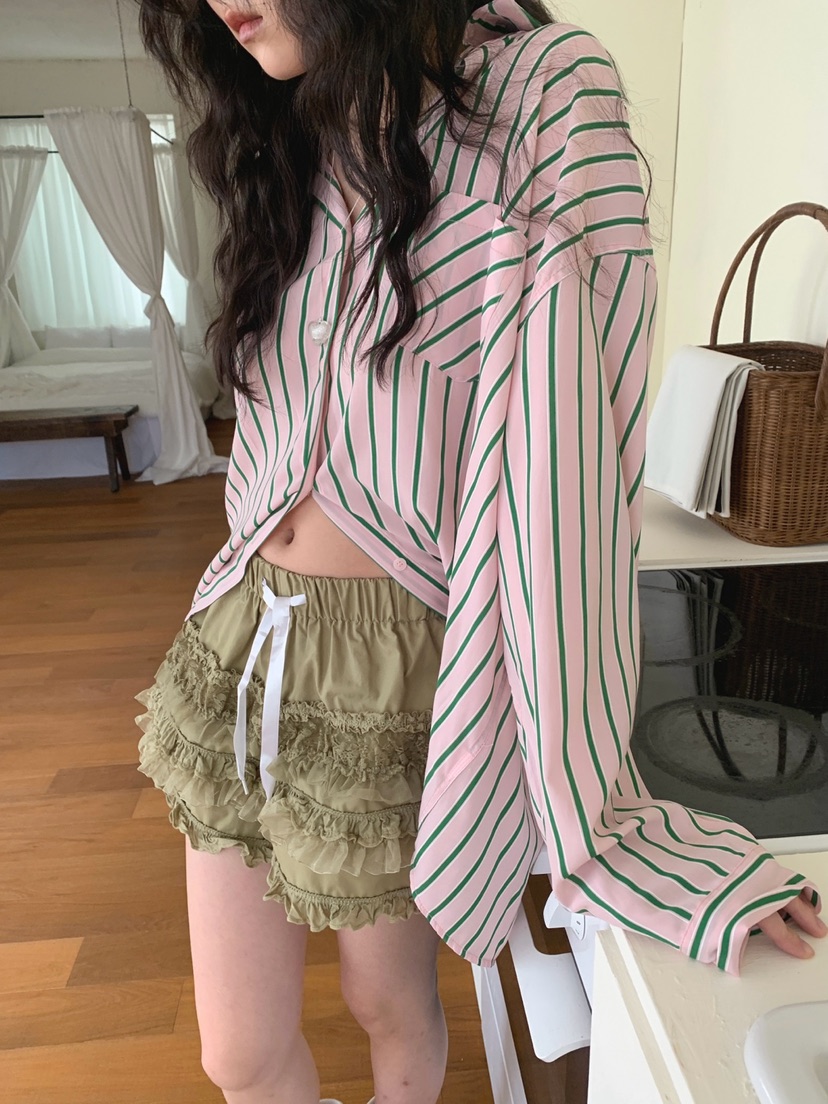 JKICHI韓國㊣直郵東大門代購女裝新品時尚推薦熱賣襯衫蕾絲衫JKICHI襯衫/蕾絲衫