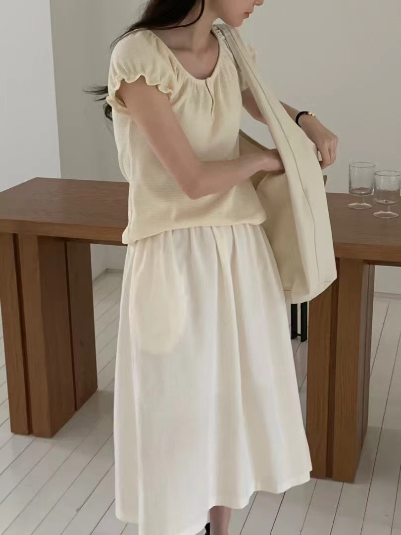 MOOD BEIGE韓國㊣直郵東大門代購女裝新品熱賣時尚人氣T恤MOOD BEIGET恤