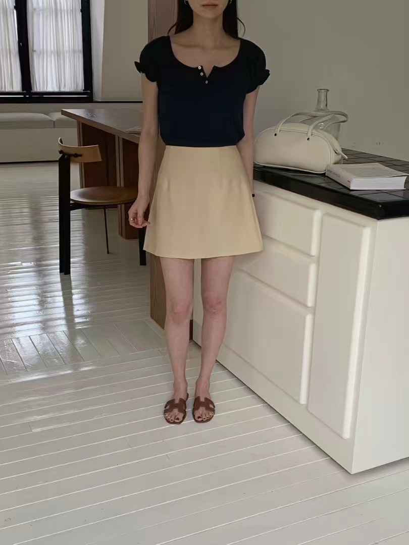 MOOD BEIGE韓國㊣直郵東大門代購女裝新品熱賣時尚人氣T恤MOOD BEIGET恤