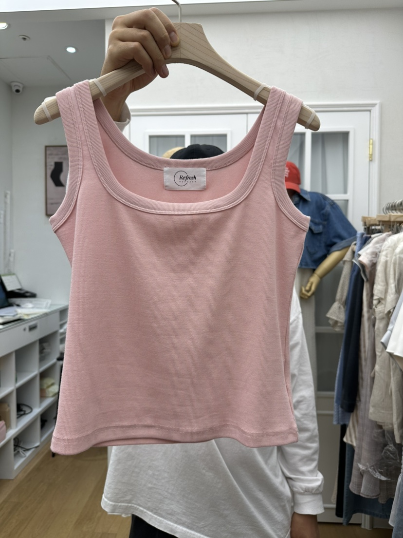 RE:FRESH-L韓國㊣直郵東大門代購女裝新品推薦25春夏吊帶背心RE:FRESH吊帶/背心圖色3