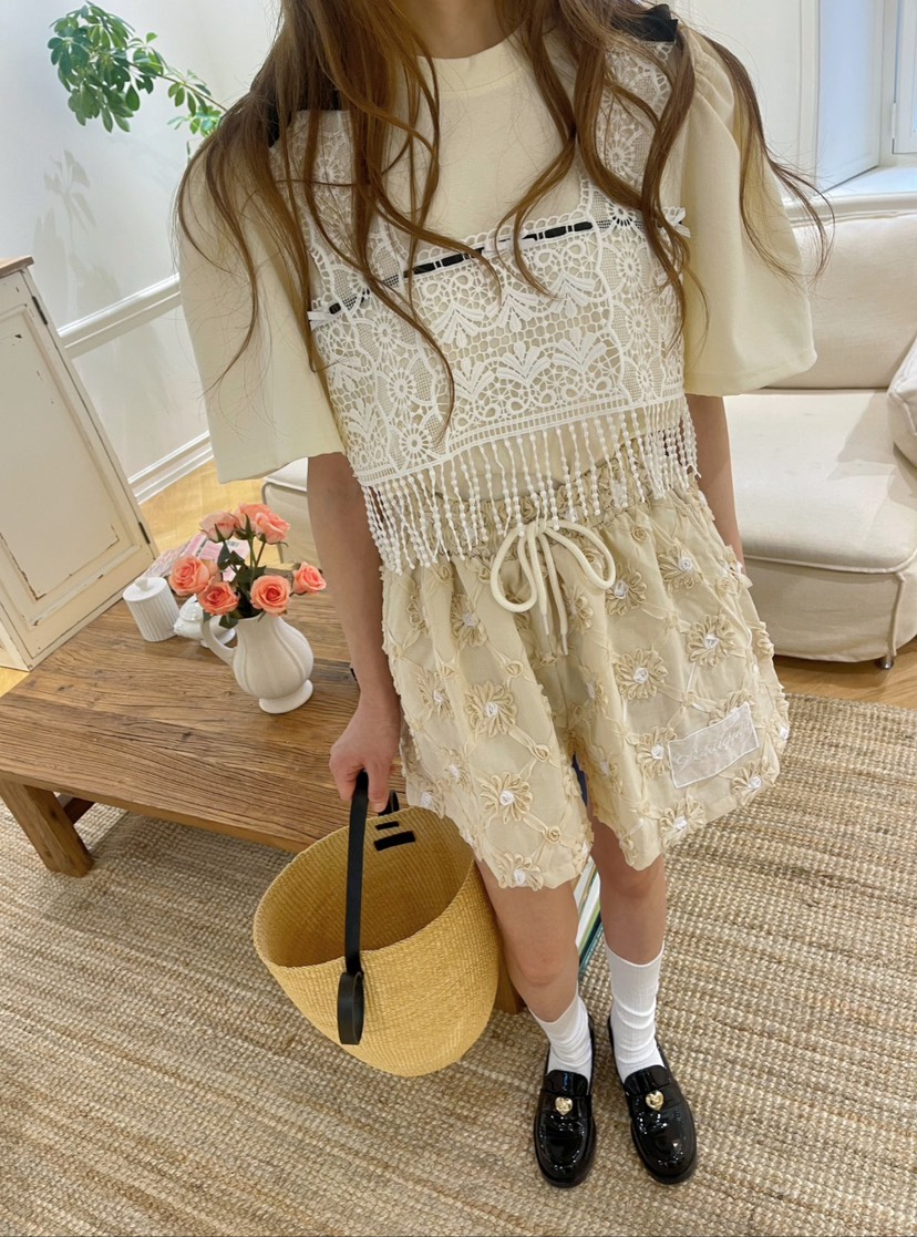 BOUTIQUE-L直郵韓國代購㊣女裝新品25春夏推薦人氣休閑T恤BOUTIQUE-LT恤