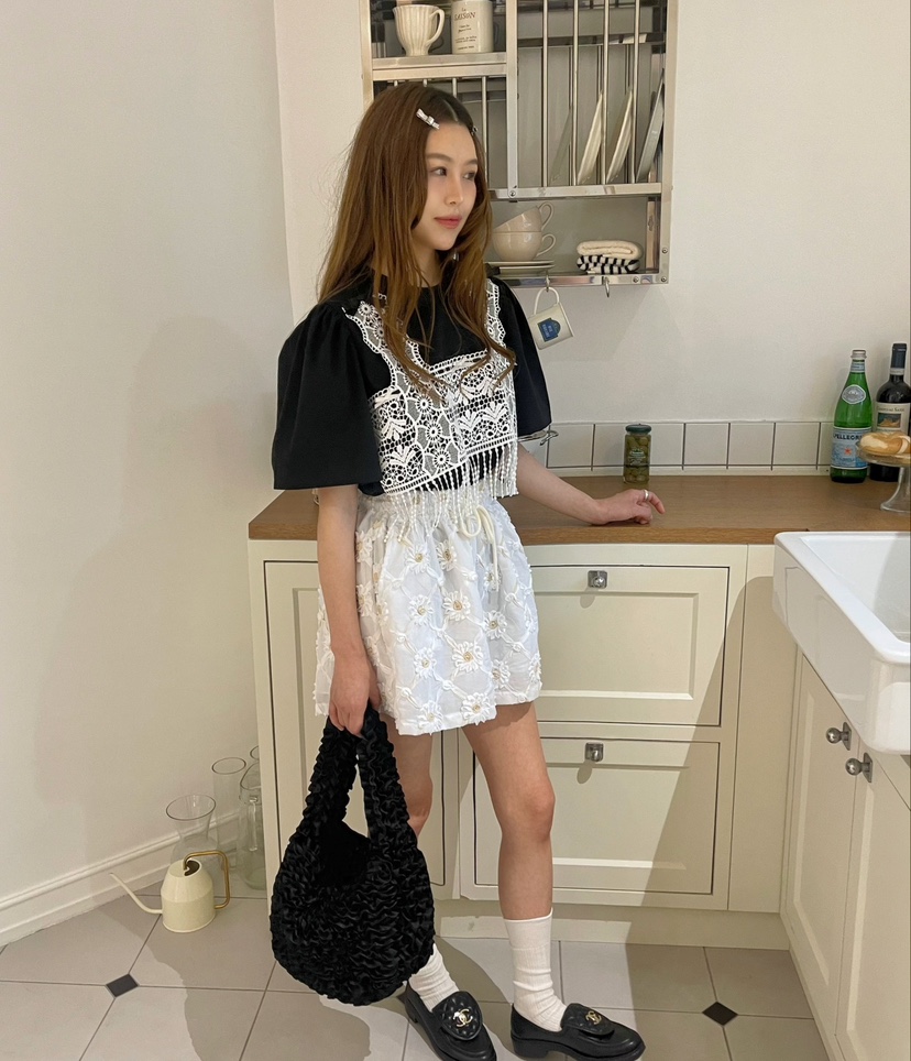 BOUTIQUE-L直郵韓國代購㊣女裝新品25春夏推薦人氣休閑T恤BOUTIQUE-LT恤