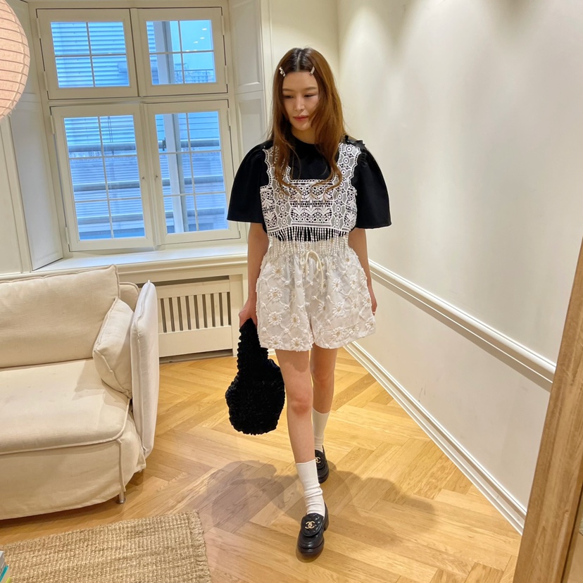 BOUTIQUE-L直郵韓國代購㊣女裝新品25春夏推薦人氣休閑T恤BOUTIQUE-LT恤