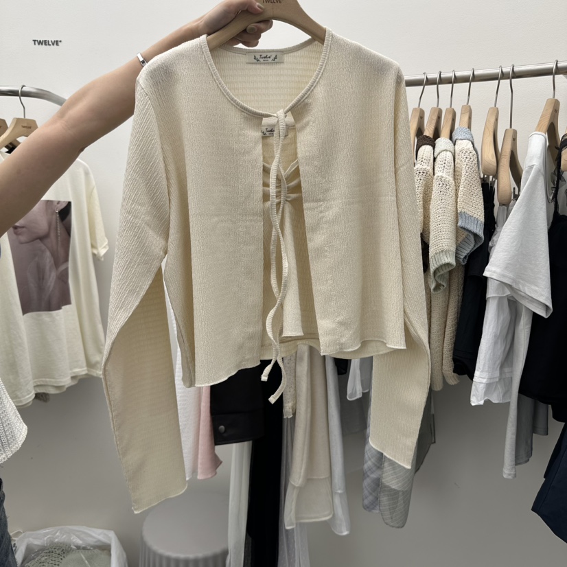 TWELVE韓國直郵㊣女裝新品25春夏時尚人氣推薦套裝套裝開衫TWELVE套裝圖色3
