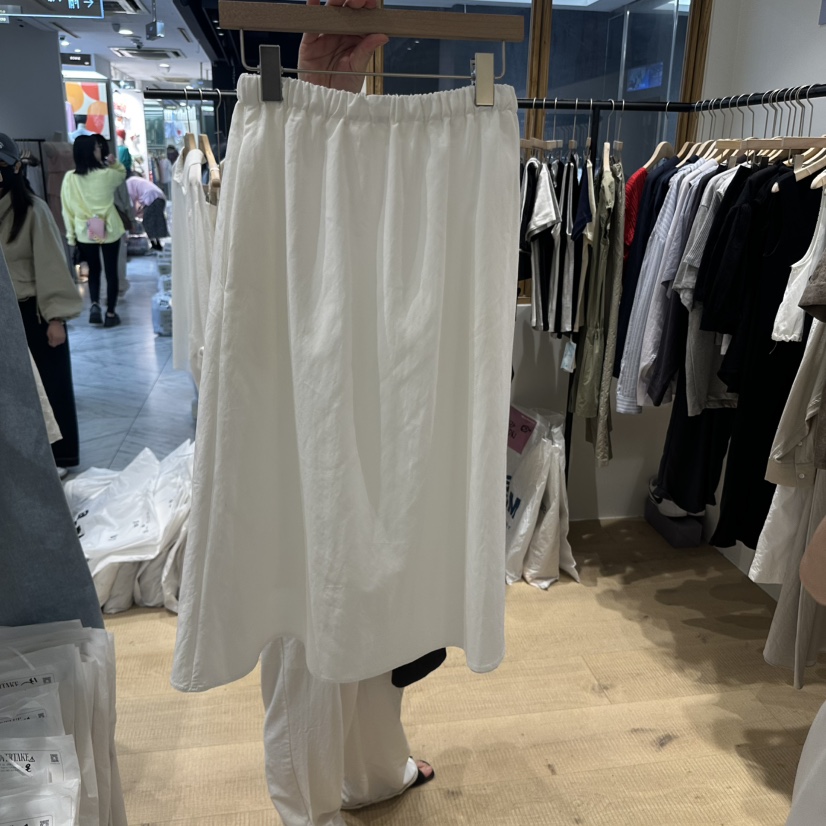 OVERTAKE韓國直郵㊣東大門實拍女裝新品時尚人氣休閑熱賣長裙OVERTAKE長裙