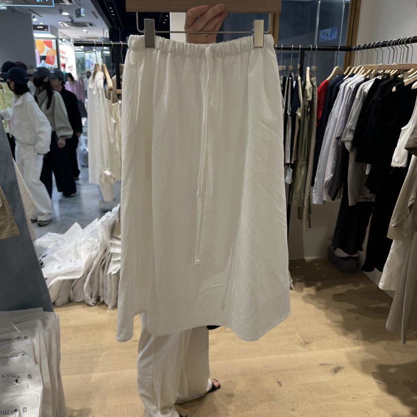 OVERTAKE韓國直郵㊣東大門實拍女裝新品時尚人氣休閑熱賣長裙OVERTAKE長裙圖色1