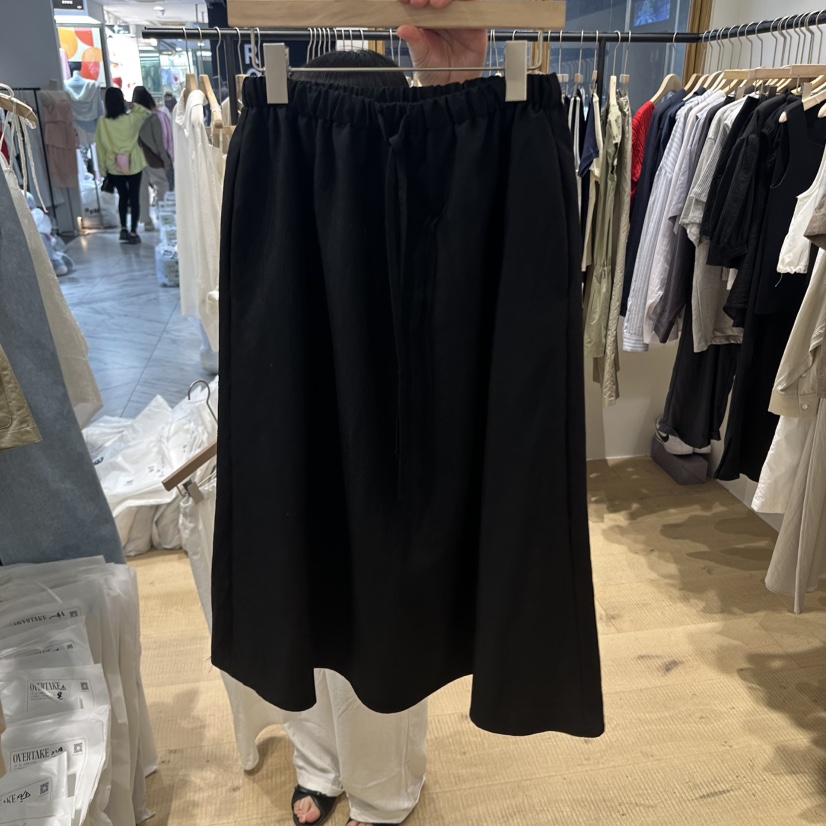OVERTAKE韓國直郵㊣東大門實拍女裝新品時尚人氣休閑熱賣長裙OVERTAKE長裙圖色2