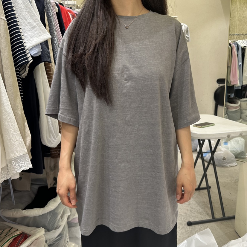 REFLAT韓國㊣直郵東大門代購女裝新品熱賣推薦人氣休閑25春夏T恤REFLATT恤圖色2