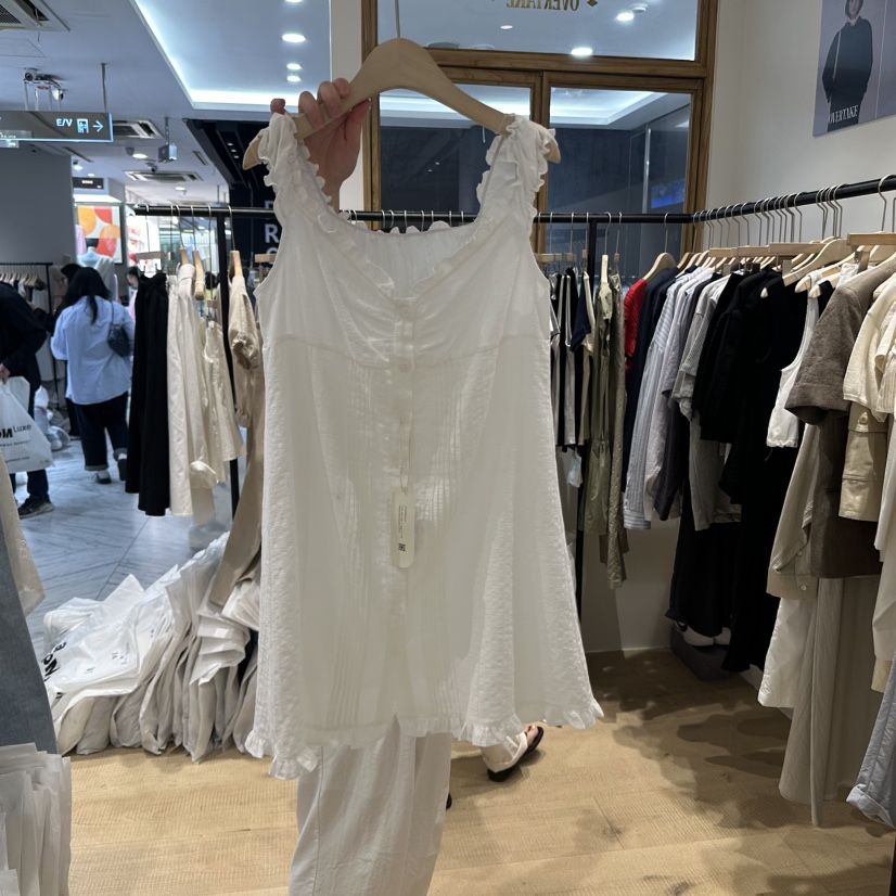 OVERTAKE韓國㊣直郵東大門代購女裝新款人氣休閑連衣裙可愛的OVERTAKE連衣裙圖色1