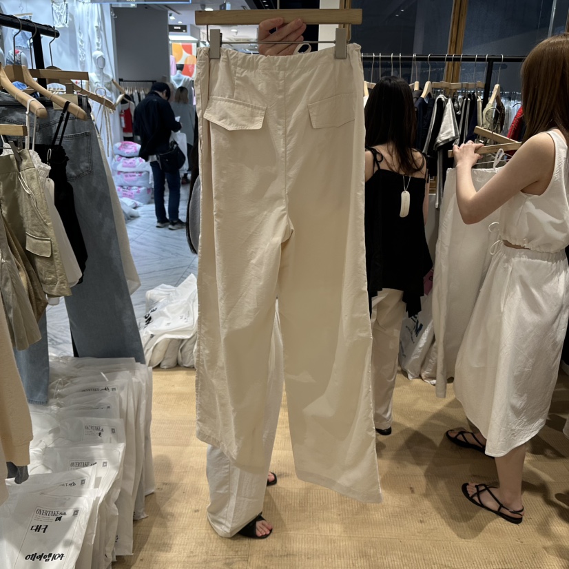 OVERTAKE直郵韓國代購㊣女裝新款時尚熱賣人氣25春夏休閑褲OVERTAKE休閑褲