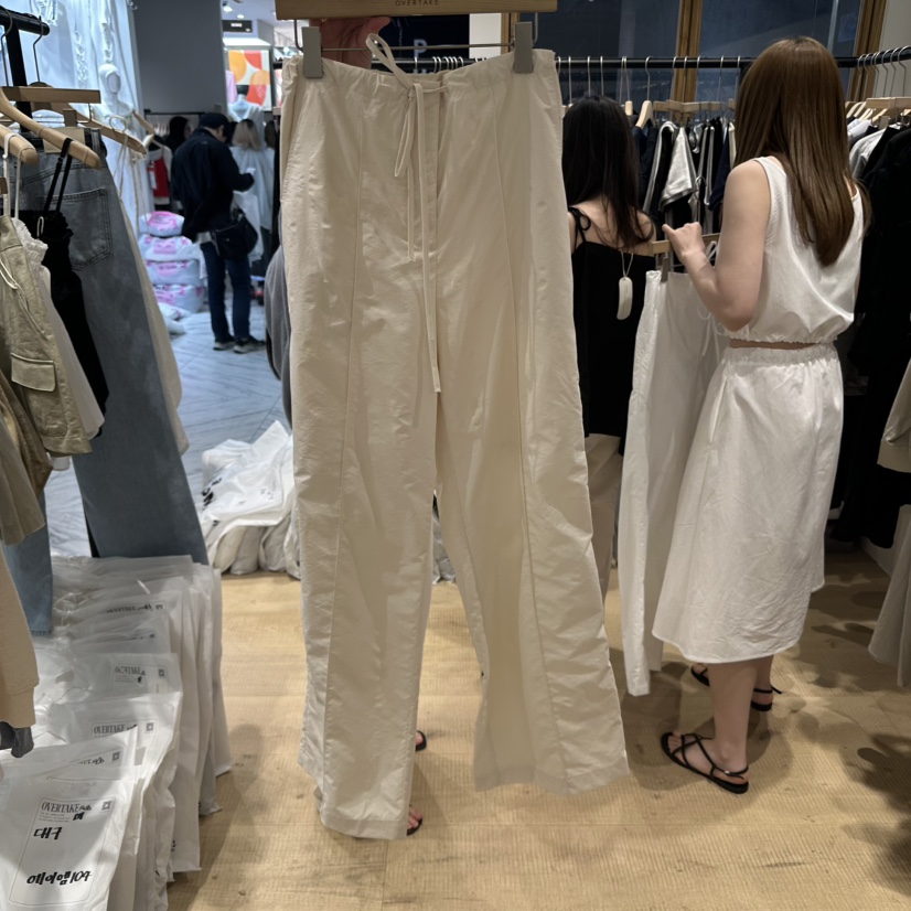 OVERTAKE直郵韓國代購㊣女裝新款時尚熱賣人氣25春夏休閑褲OVERTAKE休閑褲圖色3