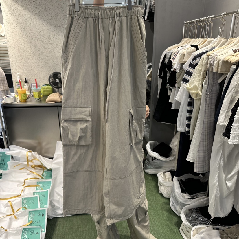 AMOEBA直郵韓國代購㊣女裝新品休閑25春夏推薦人氣熱賣休閑褲AMOEBA休閑褲