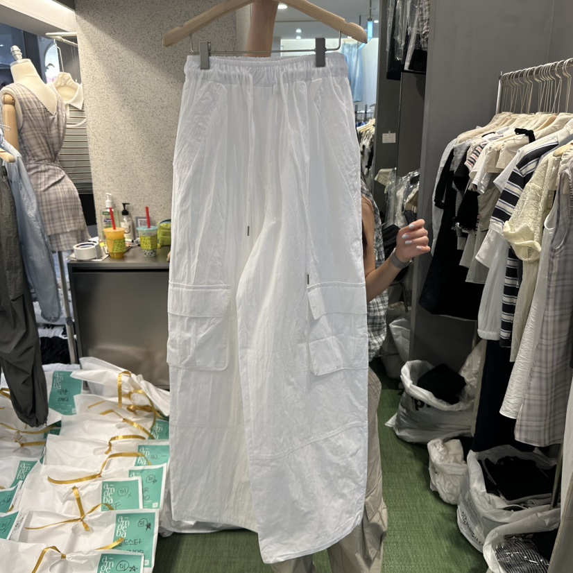 AMOEBA直郵韓國代購㊣女裝新品休閑25春夏推薦人氣熱賣休閑褲AMOEBA休閑褲圖色2