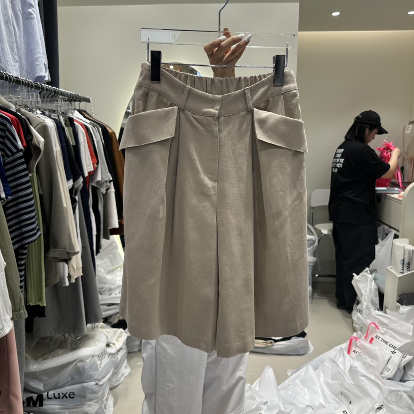 AT THE END韓國㊣直郵東大門代購女裝新款時尚25春夏短褲AT THE END短褲圖色2