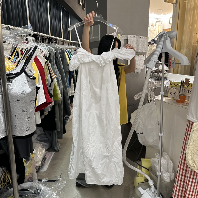 MOMAZU直郵韓國代購㊣女裝新款推薦25春夏人氣熱賣休閑連衣裙MOMAZU連衣裙