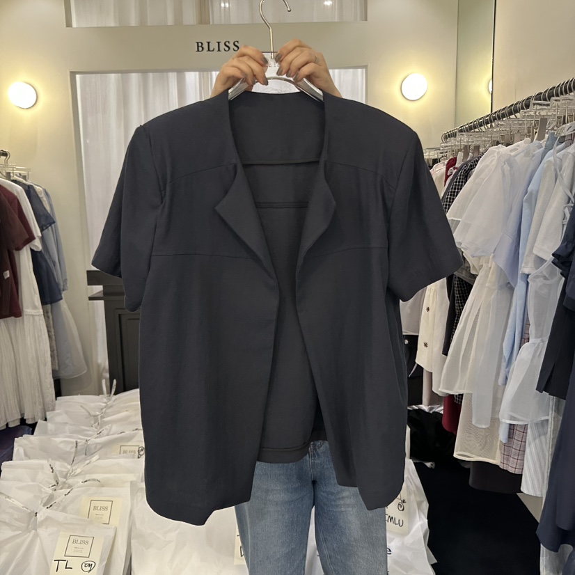 BLISS韓國㊣直郵東大門代購女裝新品時尚推薦熱賣人氣25春夏夾克BLISS夾克圖色2
