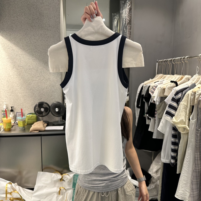 AMOEBA韓國直郵㊣女裝新品人氣熱賣推薦休閑25春夏吊帶背心AMOEBA吊帶/背心