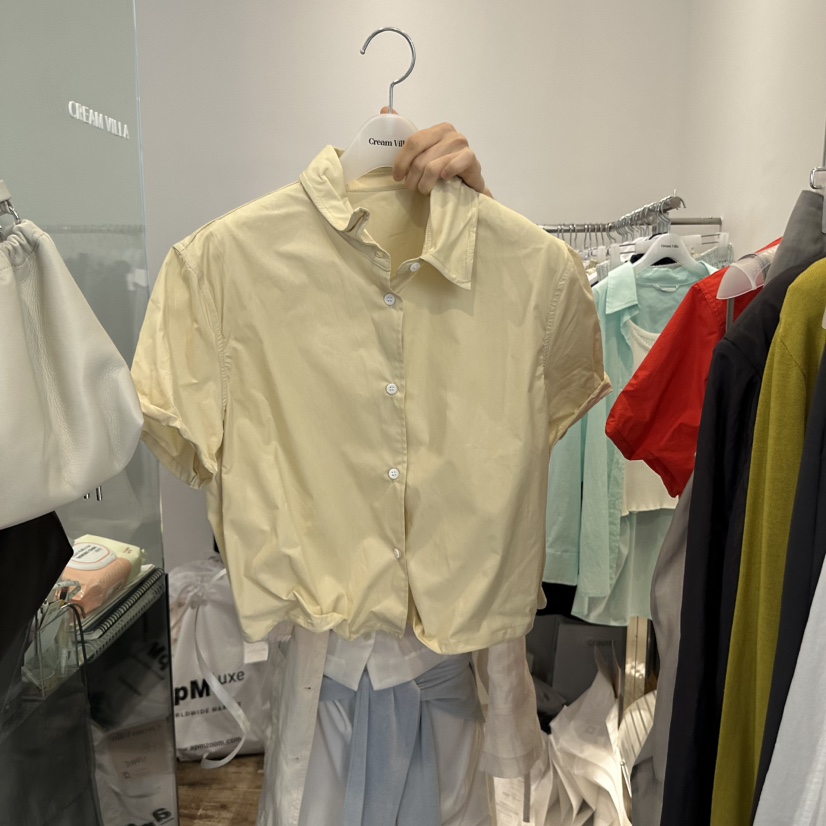 CREAM VILLA(此品牌名稱會遭售假投訴,建議淘寶店鋪商品名稱中不要使用)韓國直郵㊣東大門實拍女裝新品休閑襯衫蕾絲衫CREAMVILLA襯衫/蕾絲衫圖色3