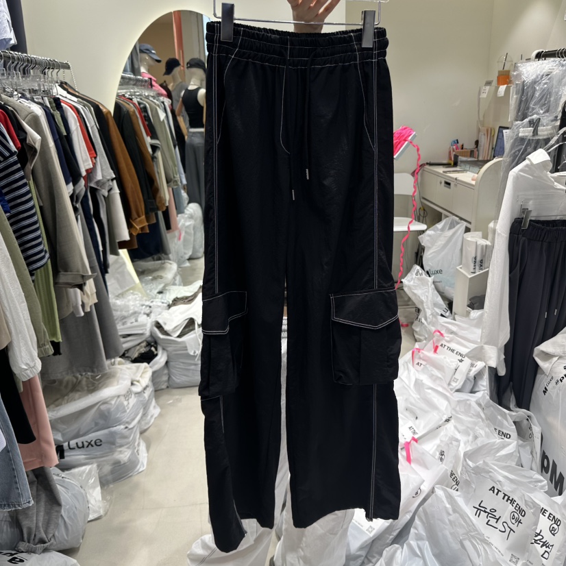 AT THE END韓國直郵㊣女裝新品休閑推薦人氣時尚熱賣休閑褲AT THE END休閑褲圖色2