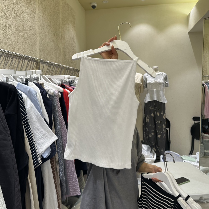 REFLAT韓國直郵㊣女裝新品時尚熱賣人氣25春夏推薦吊帶背心REFLAT吊帶/背心