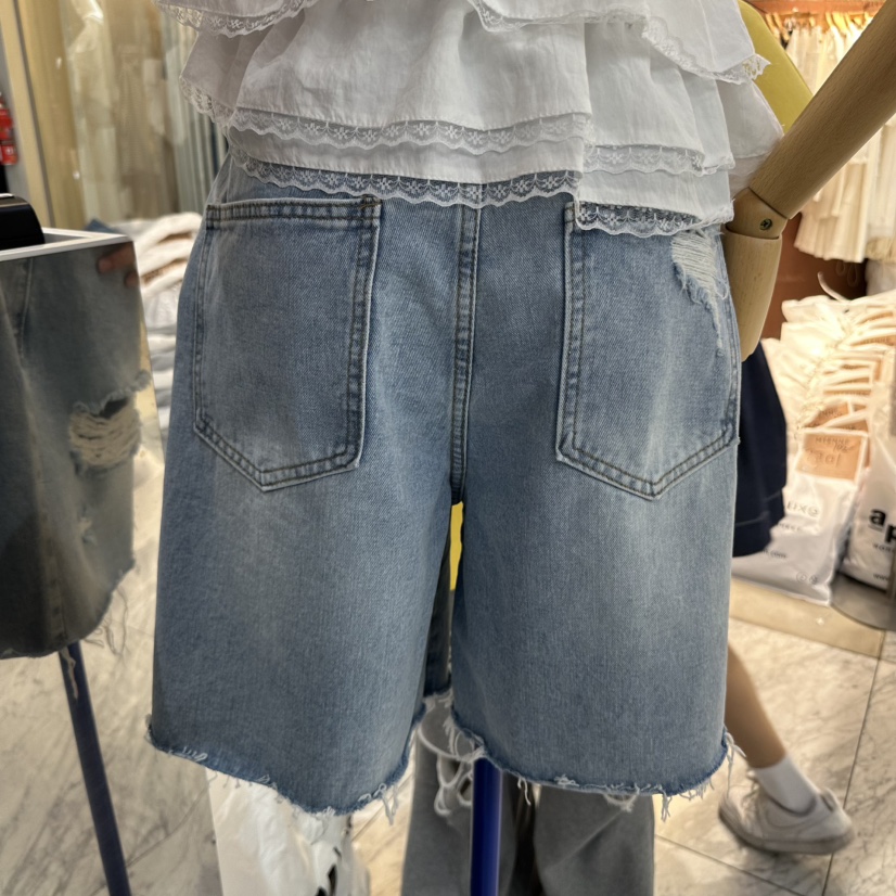 MOMAZU韓國㊣直郵東大門代購女裝新品25春夏短褲含腰帶套裝MOMAZU短褲
