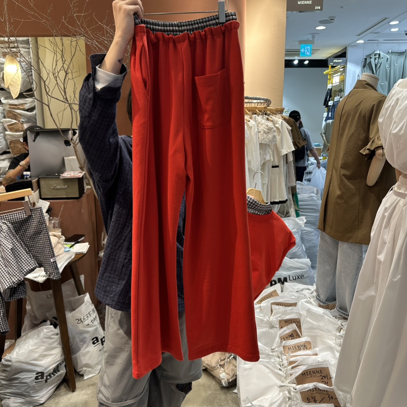 MIENNE韓國㊣直郵東大門代購女裝新品人氣25春夏推薦休閑褲MIENNE休閑褲