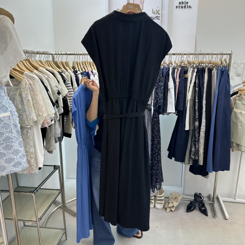 ABLESTUDIO韓國㊣直郵東大門代購女裝新款人氣休閑25春夏連衣裙ABLE STUDIO連衣裙