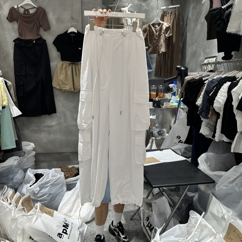A-DEL直郵韓國代購㊣女裝新品熱賣推薦時尚休閑25春夏休閑褲A-DEL休閑褲