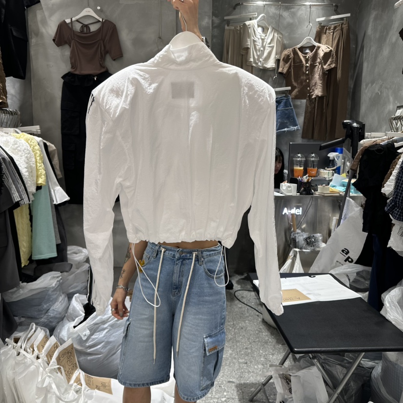 A-DEL直郵韓國代購㊣女裝新品25春夏休閑推薦時尚人氣夾克A-DEL夾克